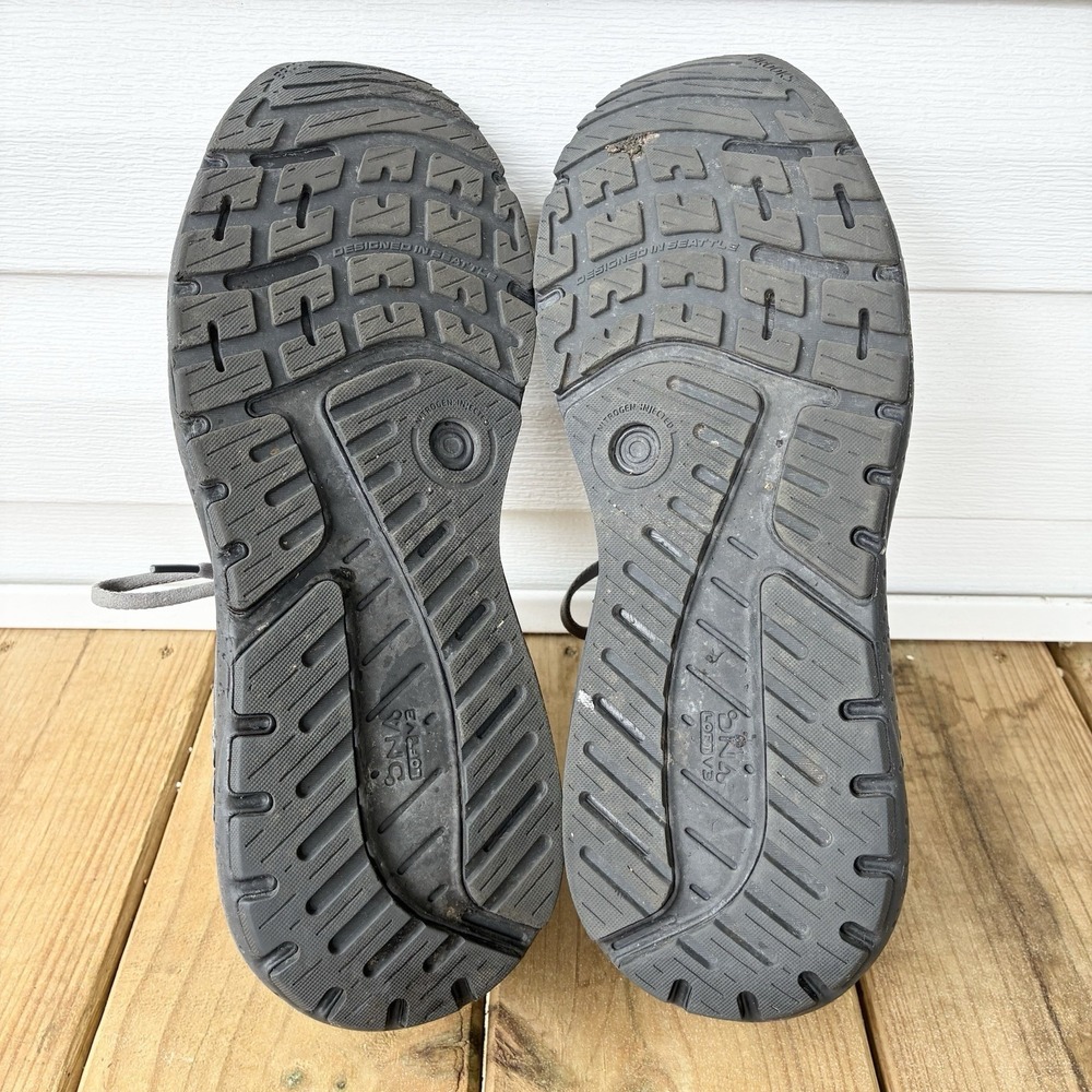 Brooks Beast GTS 24 Running Walking Supportive Comfort Shoes Gray Mens 14 - Picture 7 of 9